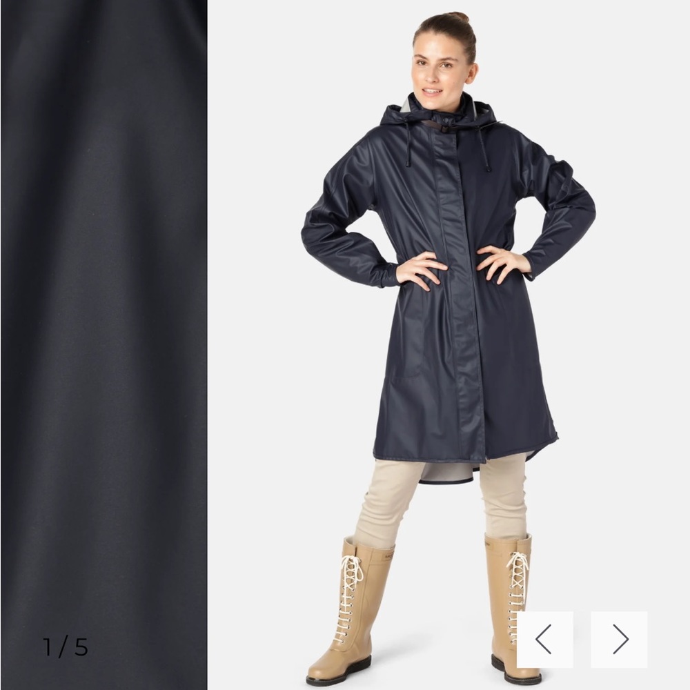 Ilse Jacobsen hooded raincoat